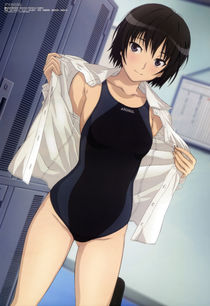 Tall teen girl with