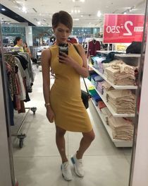 Skinny british milf